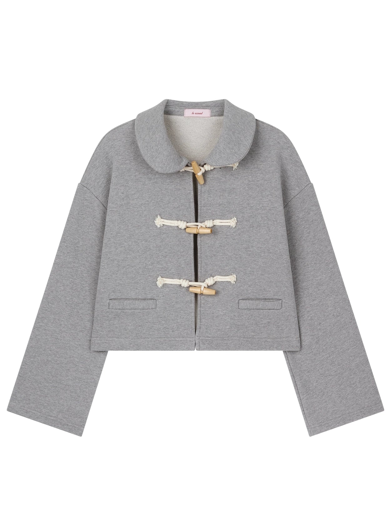 lo-axual-fw-25-peter-pan-collar-toggle-jacket-melange-grey-melange-grey-s