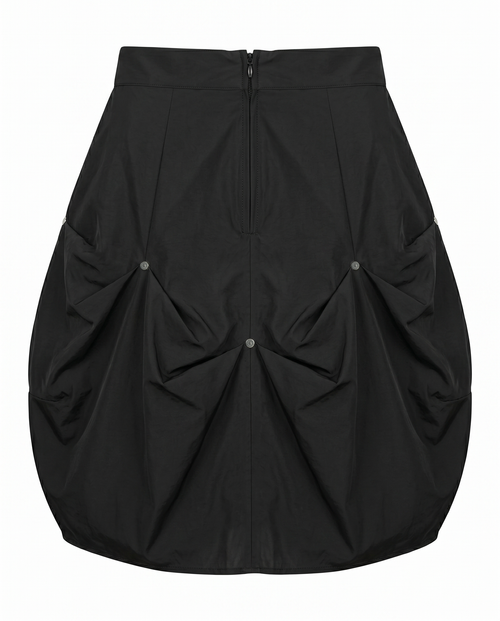 dilettantisme-ss-26-rivet-draped-cocoon-skirt-black-black-s