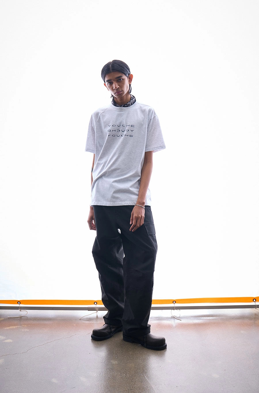 youche-pret-a-porter-ss-25-sr-dual-short-sleeve-tee-heather-gray