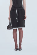 mausoleum-fw-26-dot-frill-layered-skirt-black-s