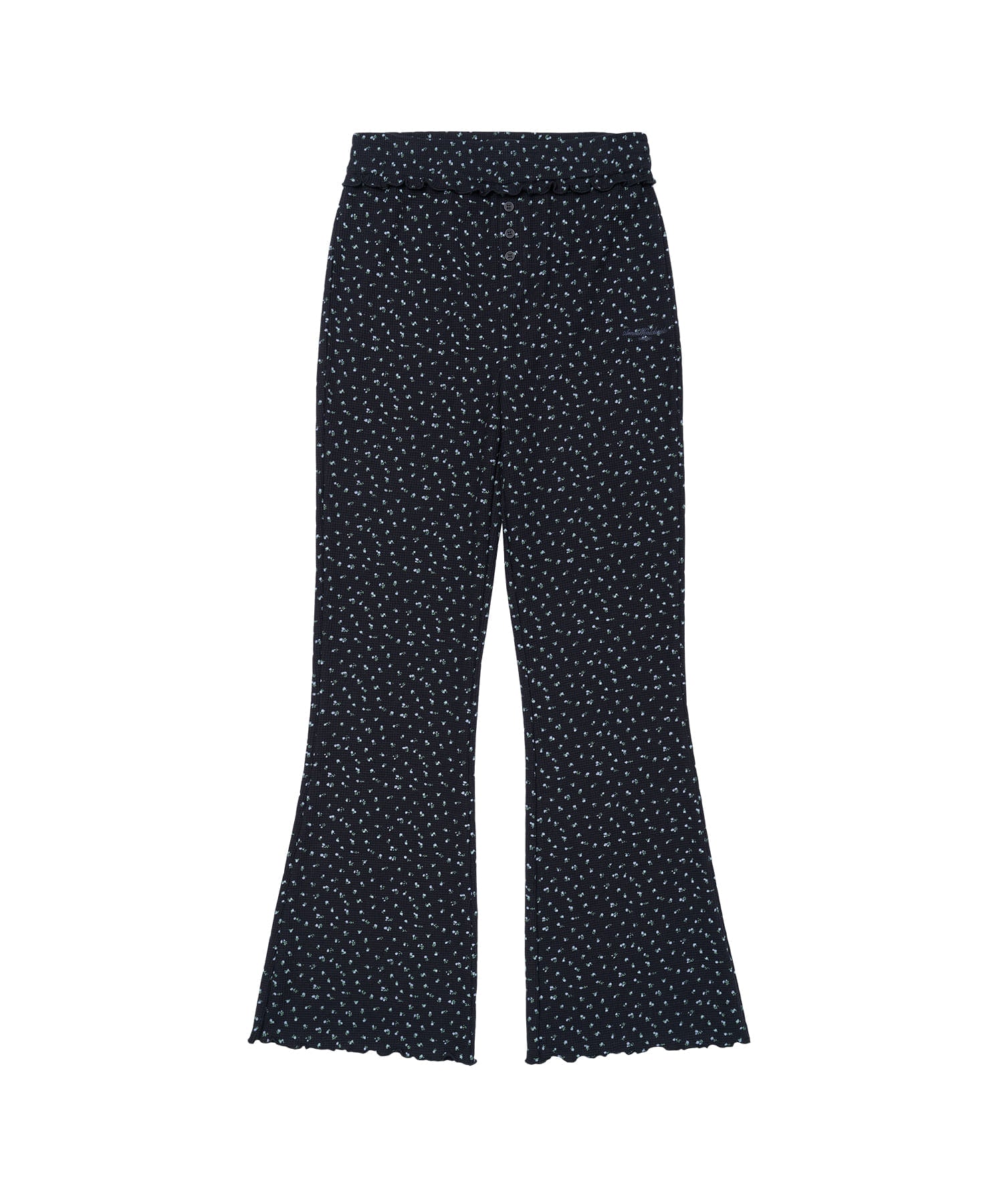 ames-worldwide-fw-26-classic-flower-boot-cut-pants-navy-s