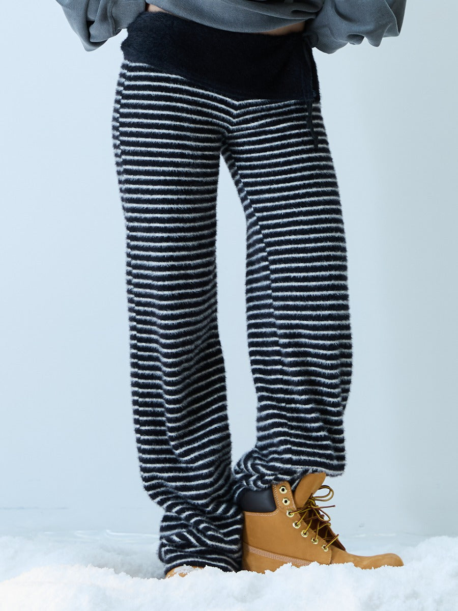 lartigent-fw-25-l21-cozy-pluffy-knit-pants-oreo-oreo-s