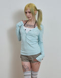 setup-exe-fw-26-deep-v-neck-button-top-mint-mint-s