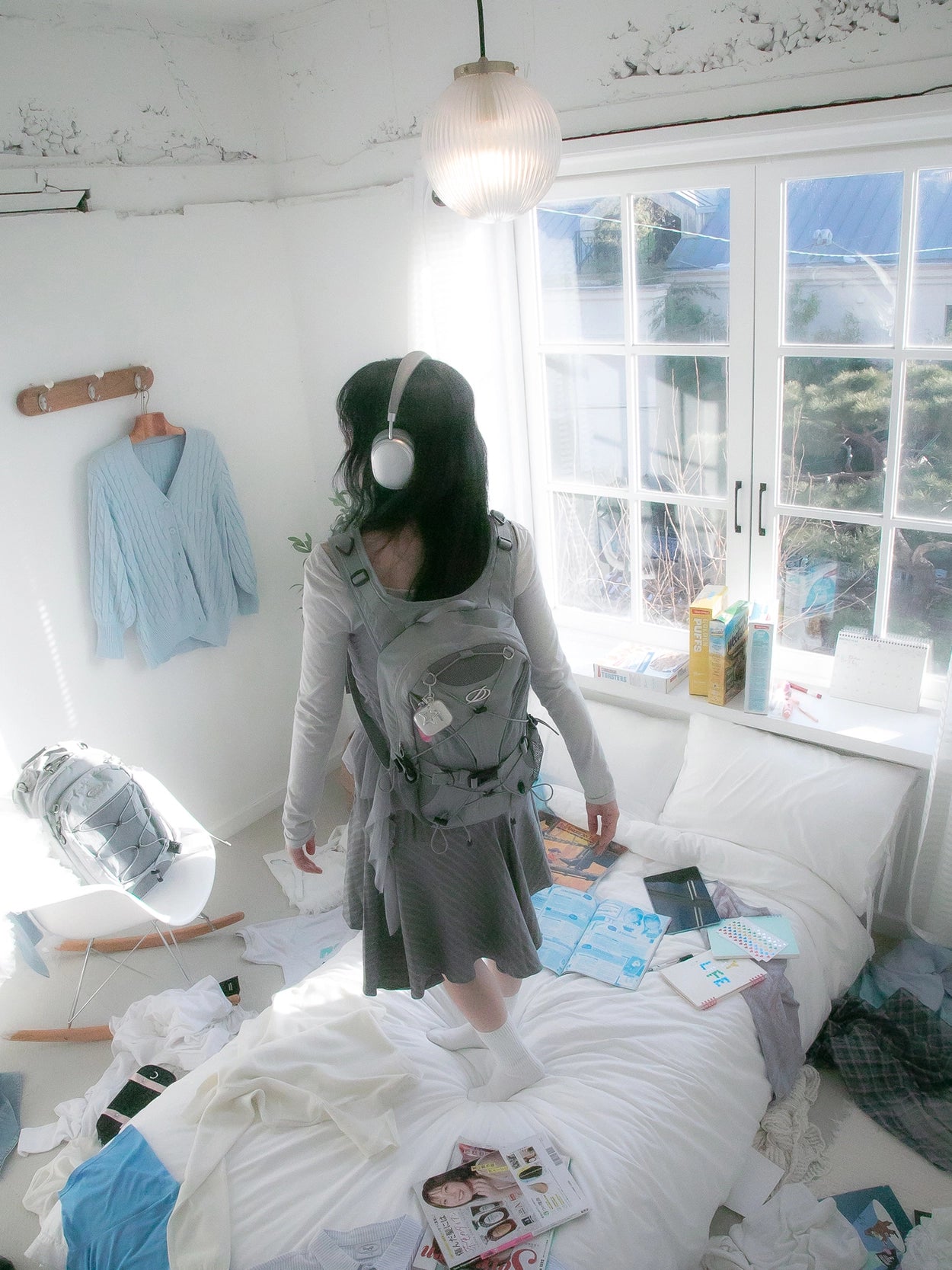 daylife-ss-25-dailylike-turtle-mini-backpack-gray-gray-s