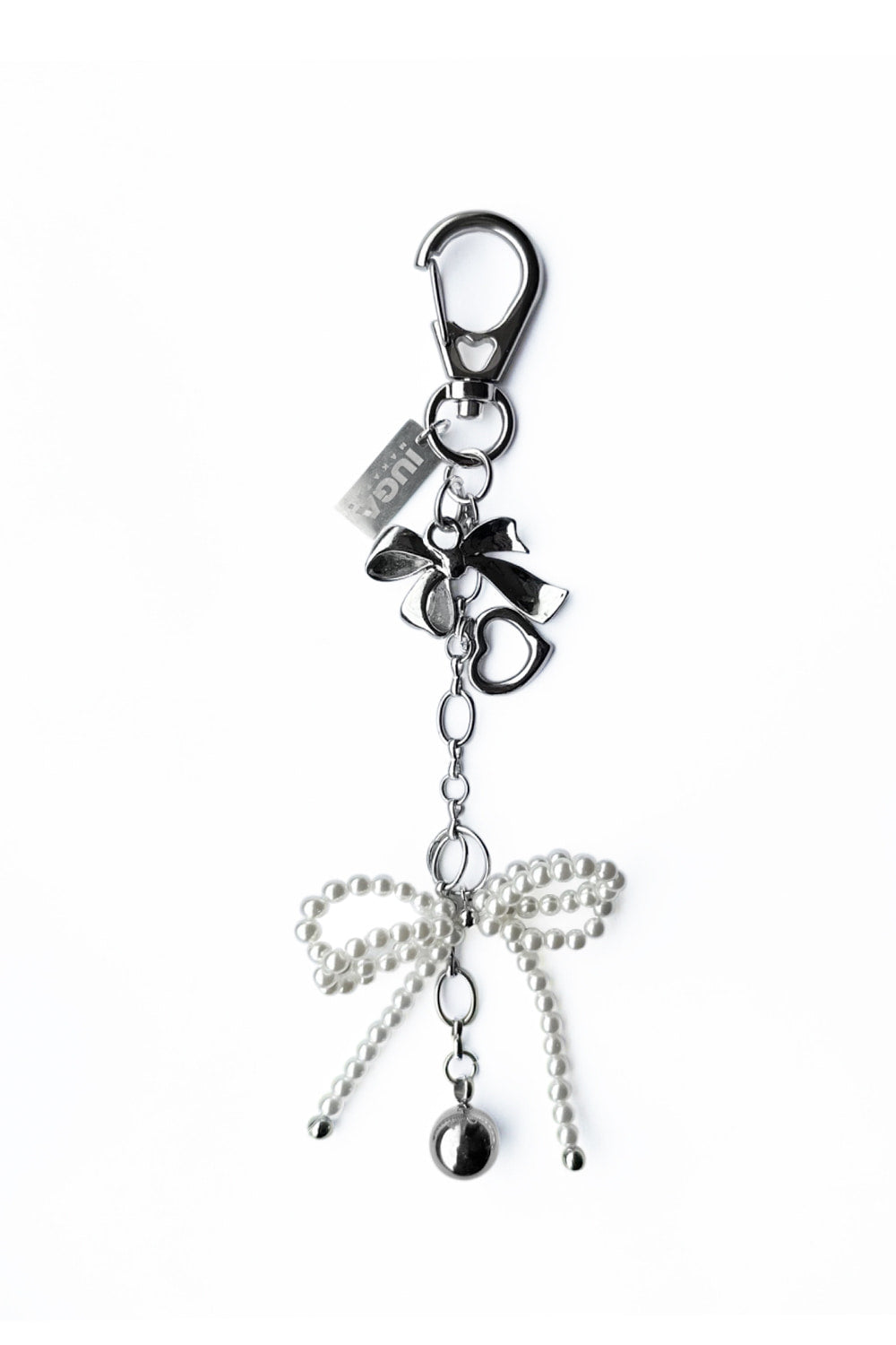 iugamakaras-ss-25-ribbon-beads-keyring-silver-s