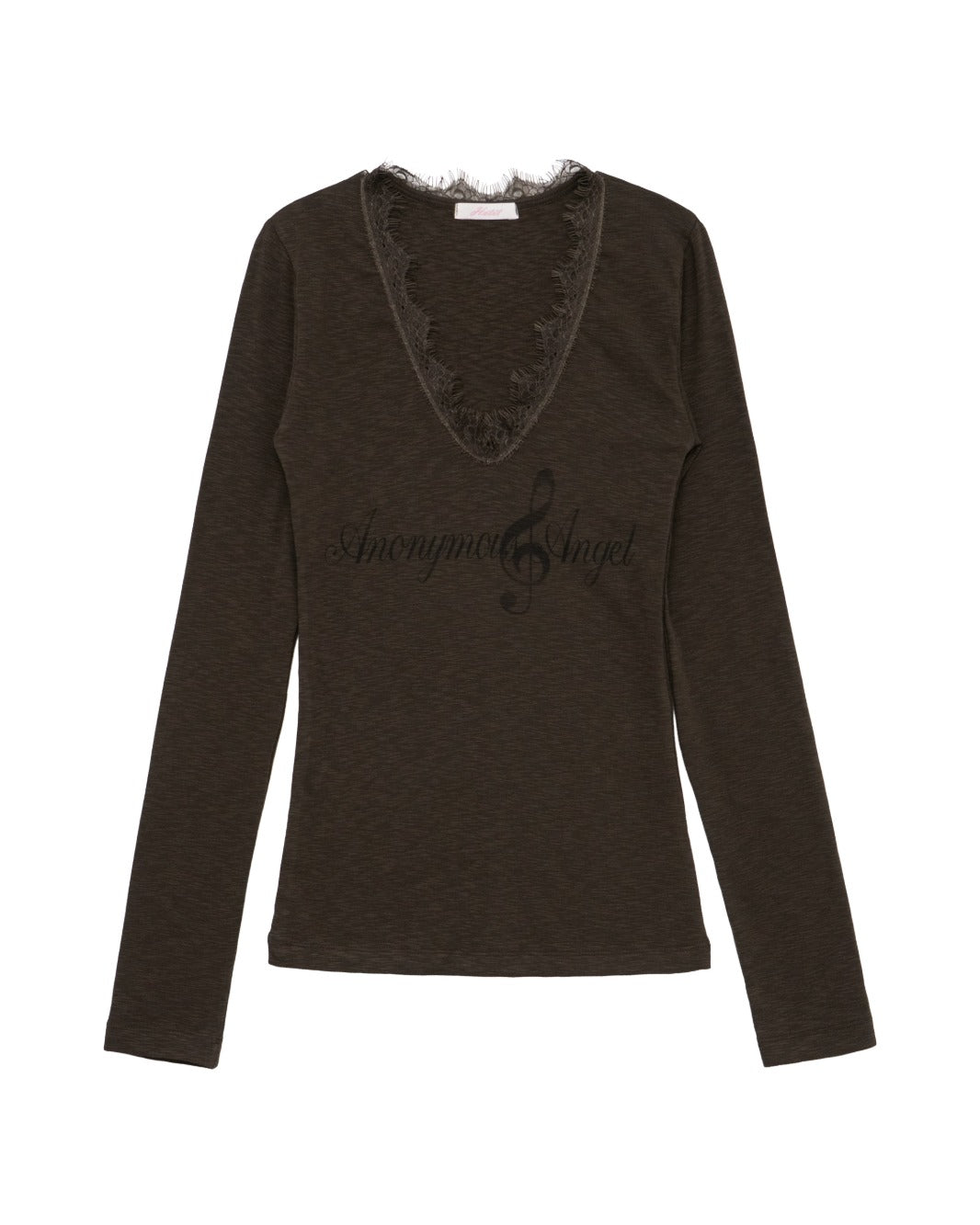 hetit-fw-25-lace-trimmed-t-shirt-khaki-brown-khaki-brown-s