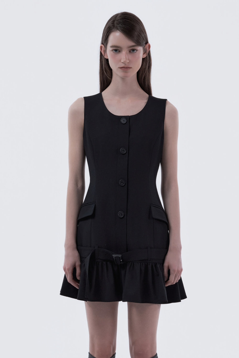 mausoleum-ss-26-sleeveless-flare-suit-dress-dark-navy-dark-navy-s