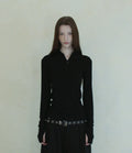 hagamos-fw-26-soft-slim-half-zip-hoodie-black-black-s