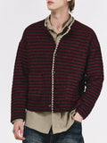 the-greatest-fw-25-stripe-cardigan-burgundy-burgundy-s