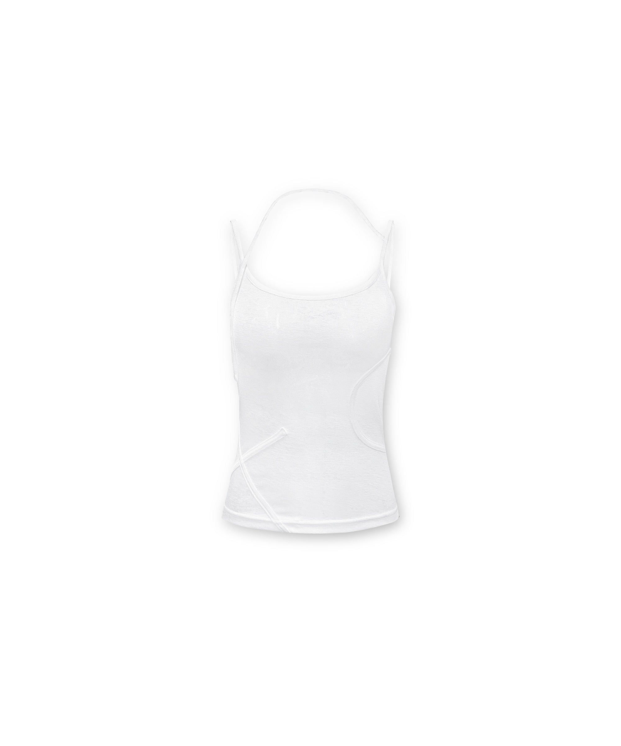0104-ss-25-s/no.11-line-trimming-sleeveless,-white