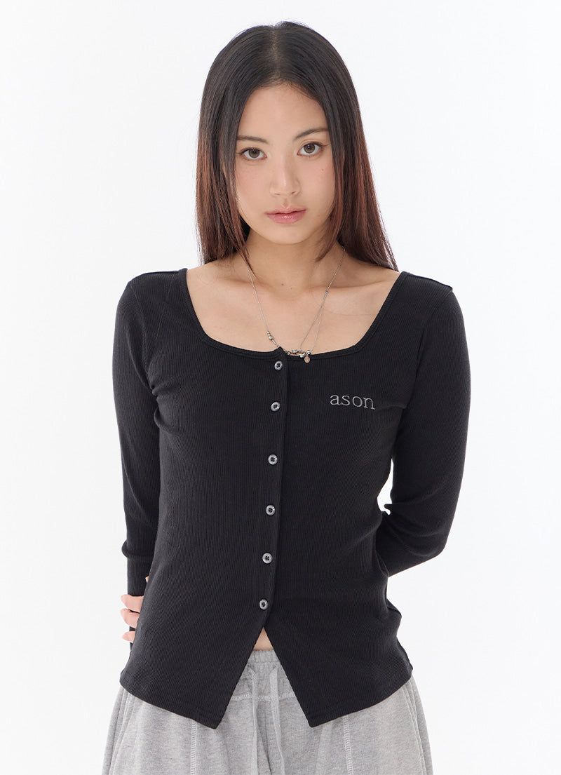 as-on-fw-26-mute-button-cardigan-black-black-s