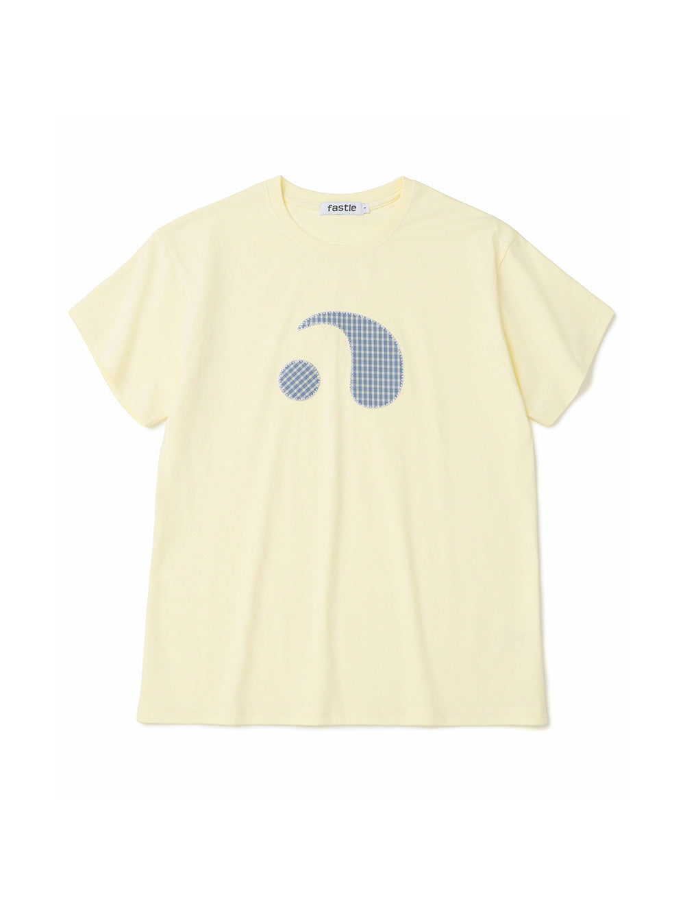 fastle-ss-26-axis-patch-tee-light-yellow-yellow-s