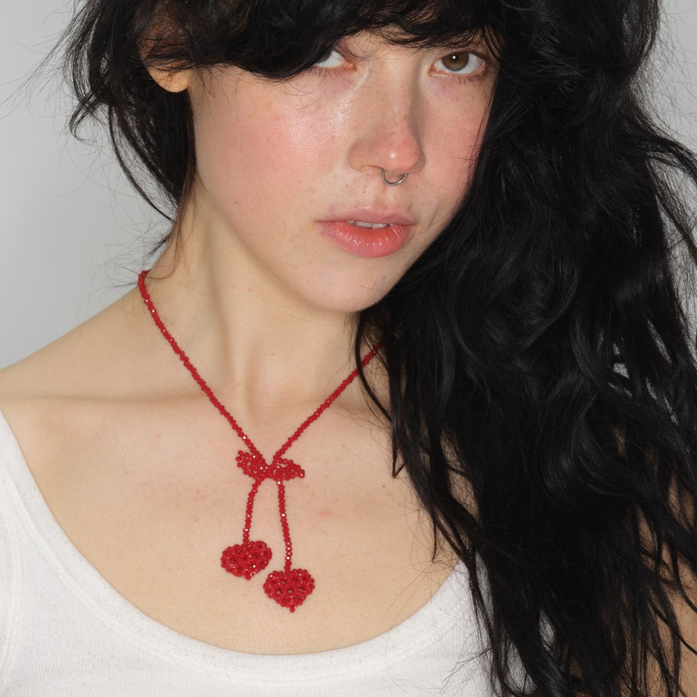 eireve-ss-25-cherry????x2-beaded-necklace-(red)