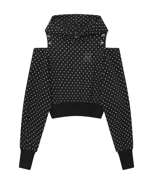 bauf-ss-25-dot-cutout-offshoulder-crop-hoodie-(black)