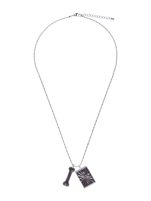 luv-is-true-ss-26-el-glitter-cross-bone-necklace-black-black-s
