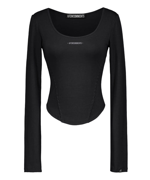 a-few-comments-fw-25-smock-shirring-scoop-neck-long-sleeve-top-black-black-s