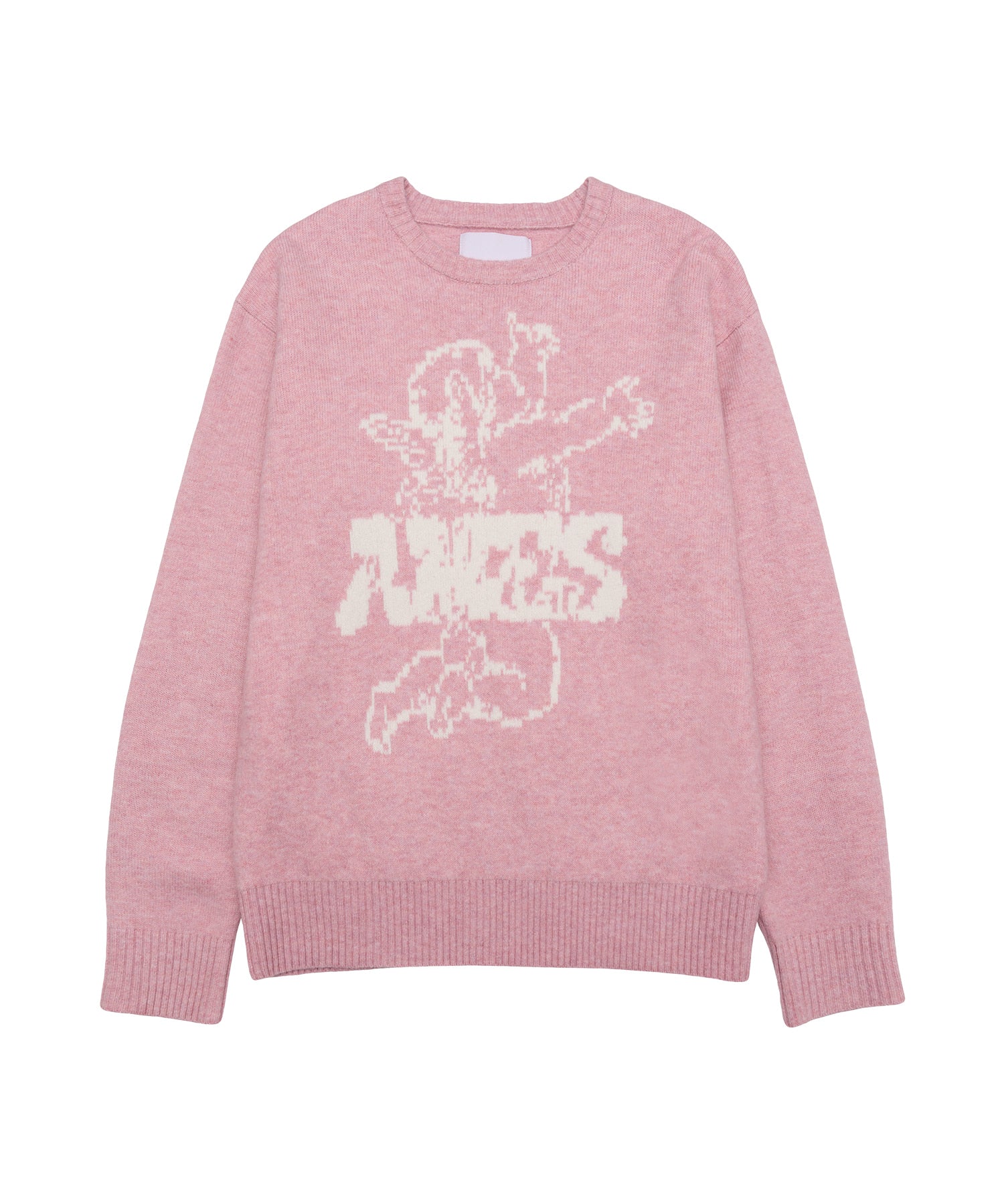ames-worldwide-fw-25-angel-graphic-knit-pink-pink-s