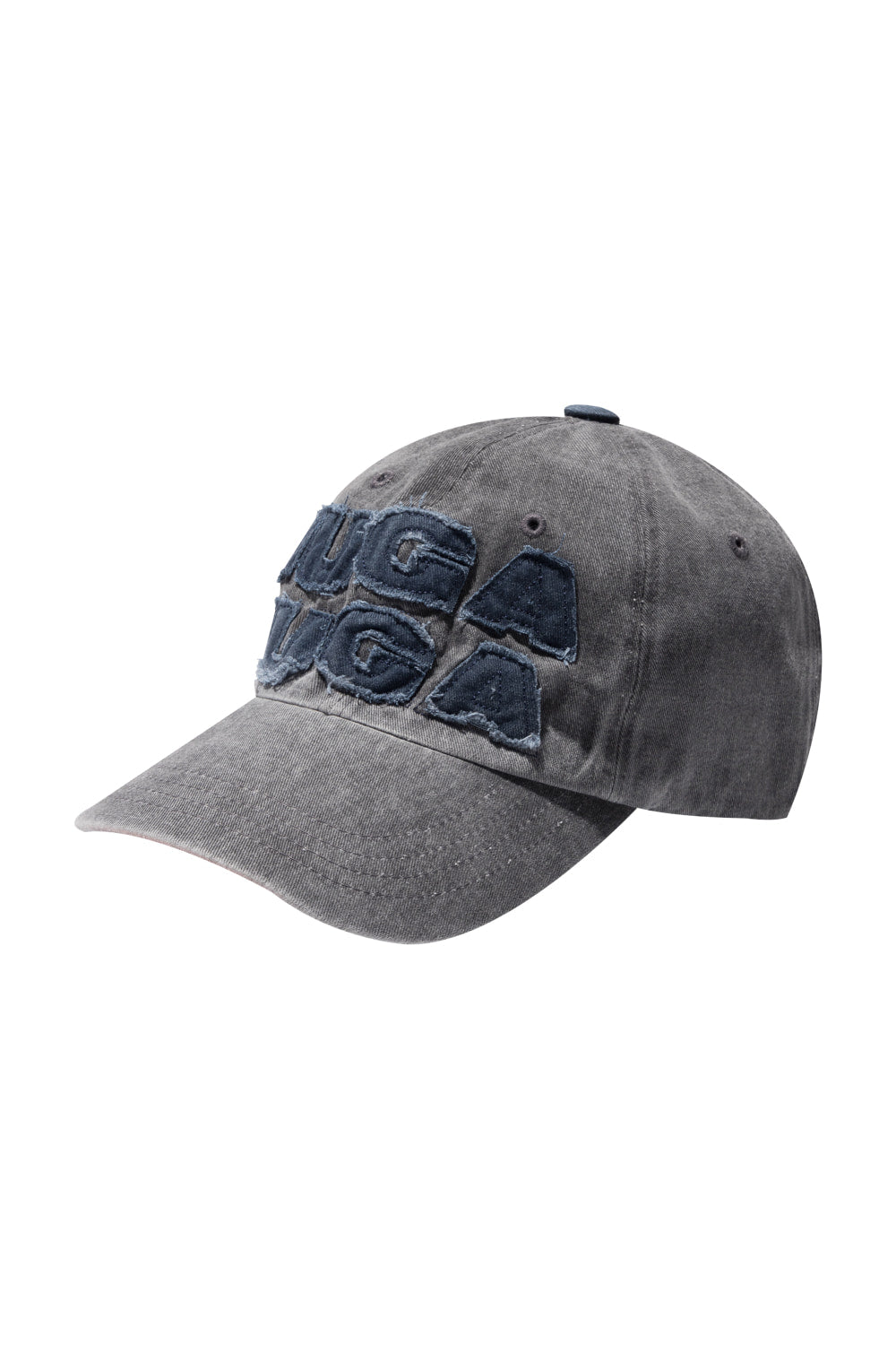 iugamakaras-ss-25-washed-patch-ball-cap-gray-gray-s