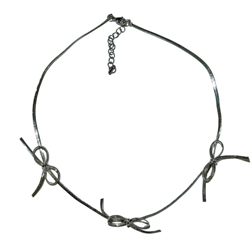 3amgang-seasonless-silver-triple-ribbon-necklace