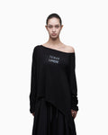 synerjyn-fw-26-tenue-flared-long-sleeve-black-black-s