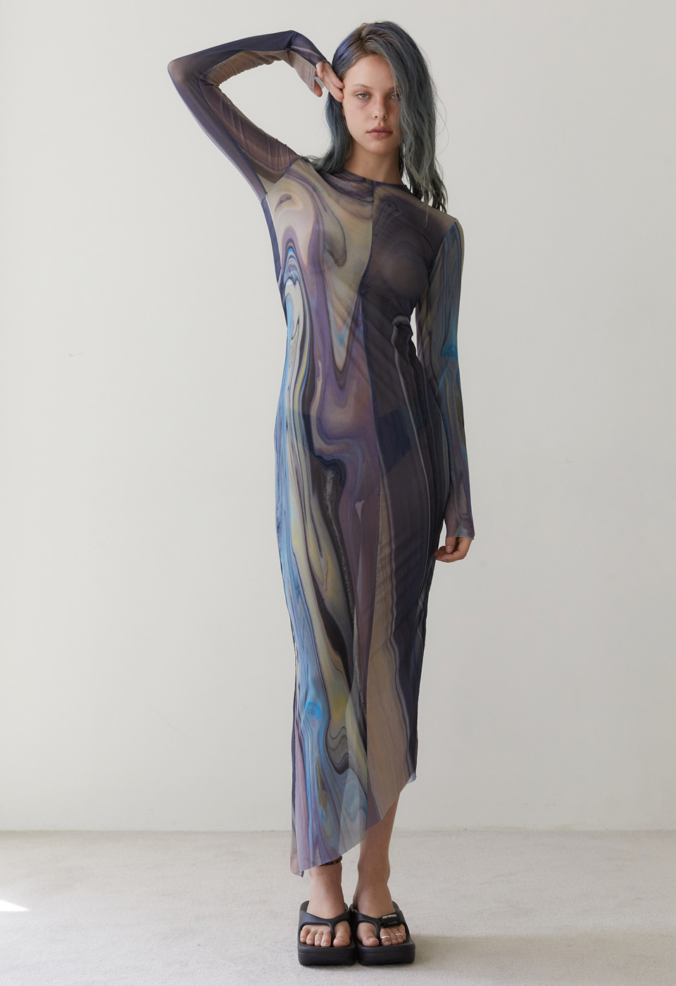 revoirsis-ss-26-rvis-net-maxi-dresses-multi-multi-s