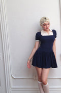 popsiz-ss-25-plaid-puff-sleeve-button-up-dress-navy-ivory-navy-ivory-s