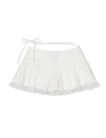ugly-shadow-ss-25-check-shirring-skirt(white)