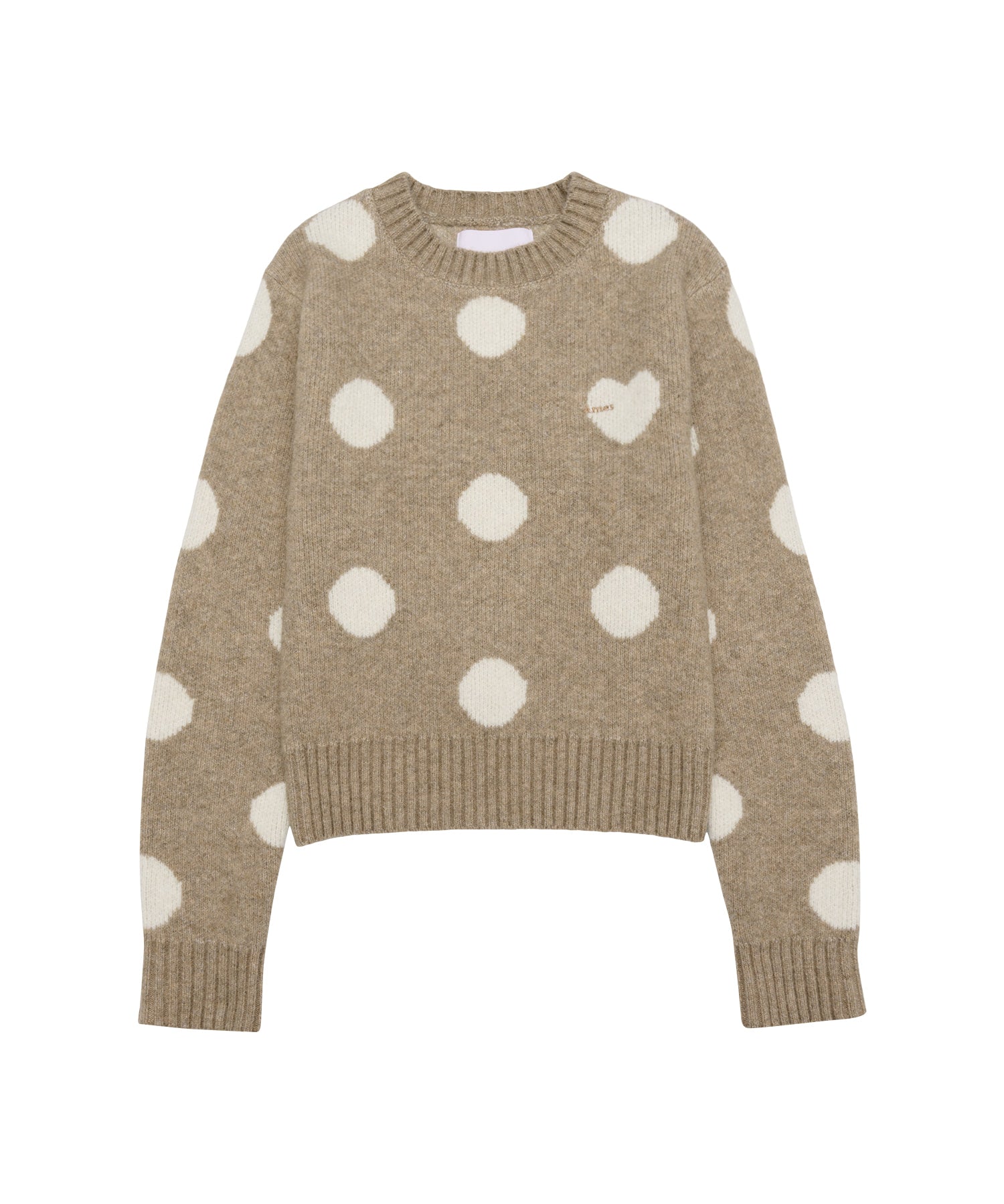 ames-worldwide-fw-25-dot-pullover-knit-beige-beige-s