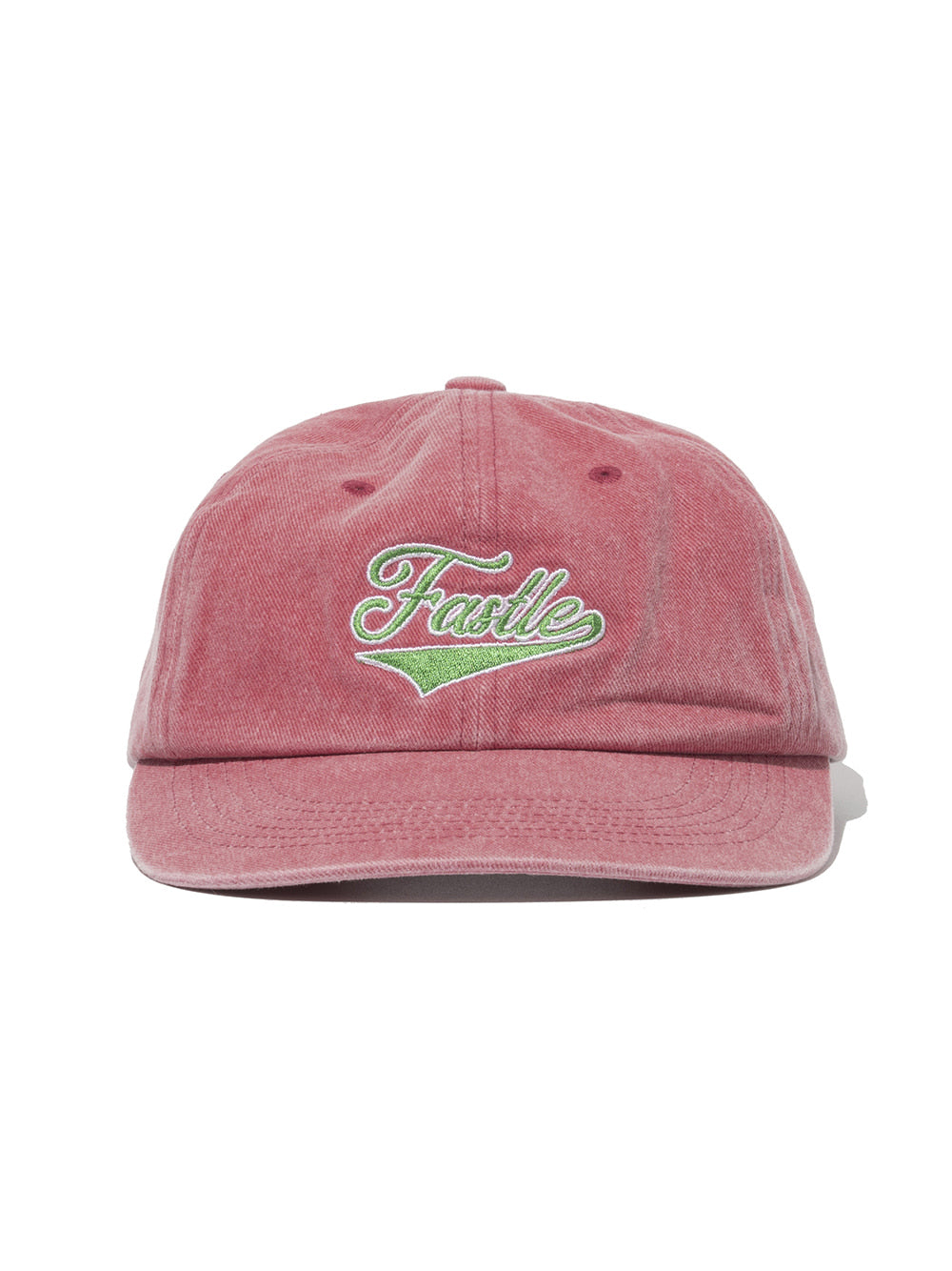 fastle-ss-25-script-logo-washed-cap-pigment-pink