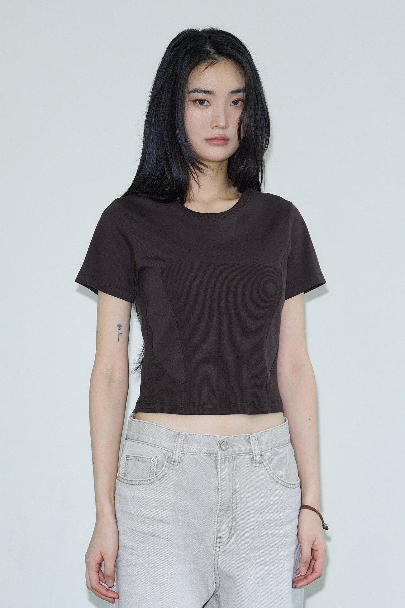 sis-a-ss-25-contrast-ribbed-tshirt-/-brown