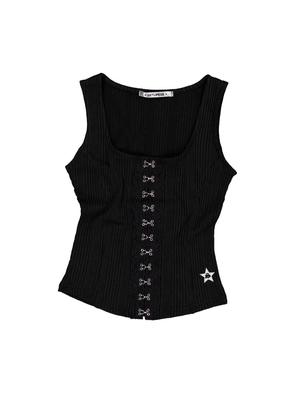 setup-exe-ss-25-lace-hook-sleeveless-/-black