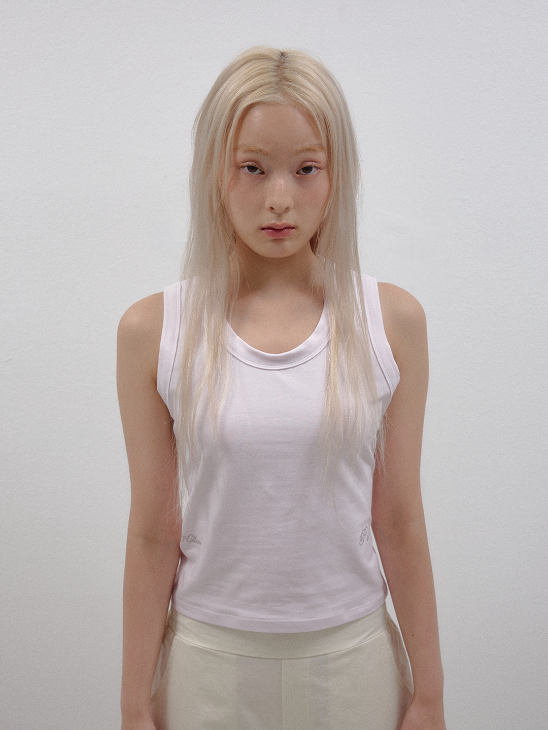 [PORICO] PASTEL SLEEVELESS_BABYPINK