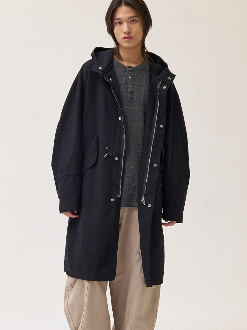 akecii-ss-26-dusty-washed-fishtail-parka-black-black-s