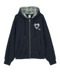 dandel-ss-26-dd-heart-check-lining-hoodie-zip-up-navy-navy-s