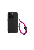 revoirsis-ss-26-nature-beads-phone-strap-short-magenta-black-s