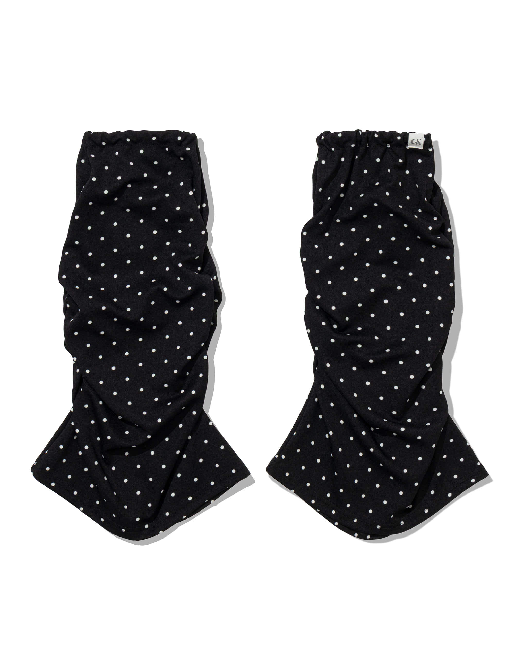 uglyshadow-ss-26-dot-shirring-leg-warmer-black-black-s