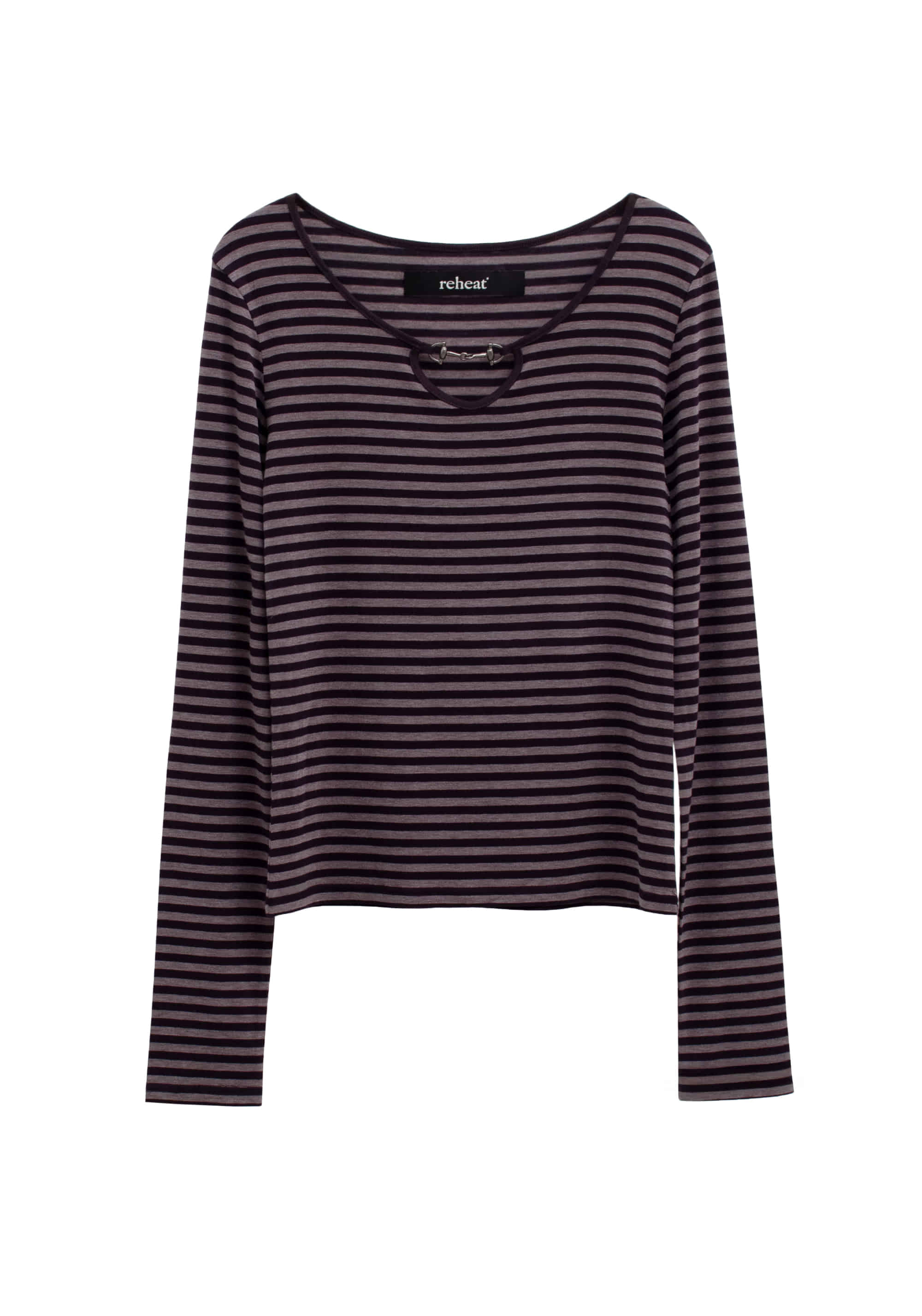 reheat-ss-26-horsebit-detail-stripe-top-purple-purple-s