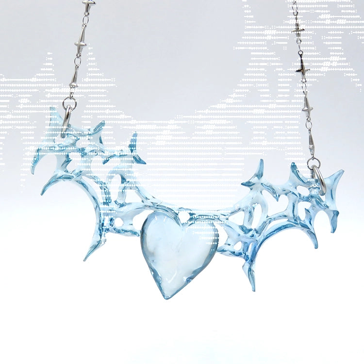 kimune-ss-26-cyber-heartthrob-neck-piece-xl-transparent-s