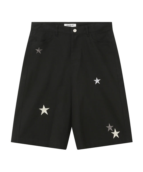 bauf-ss-25-star-symbol-half-pants-(black)
