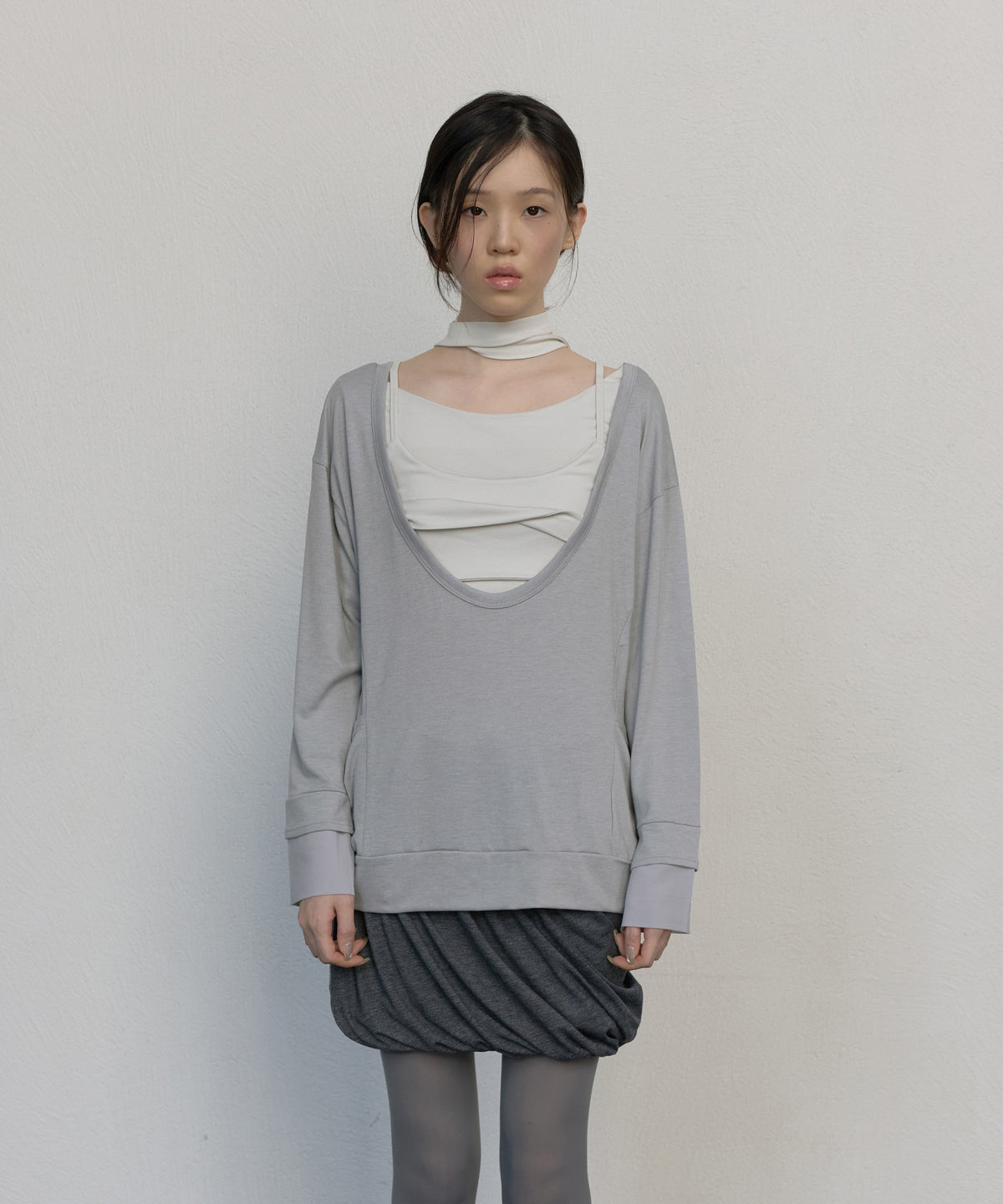 flareup-fw-26-2-layered-offset-long-sleeve-fl-198-gray-grey-s