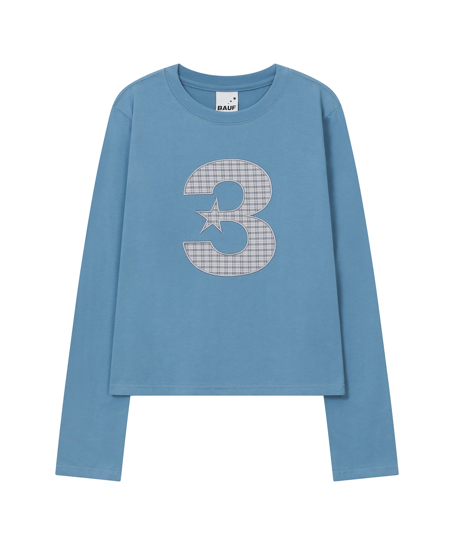 bauf-ss-26-3-logo-slim-fit-long-sleeve-vintage-blue-vintage-blue-s
