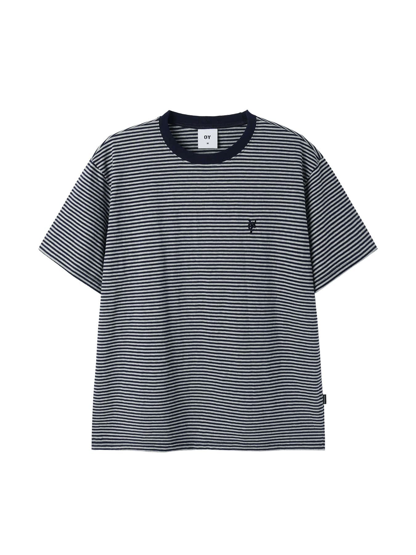 oy-ss-26-stripe-embroidered-logo-tee-navy-navy-s