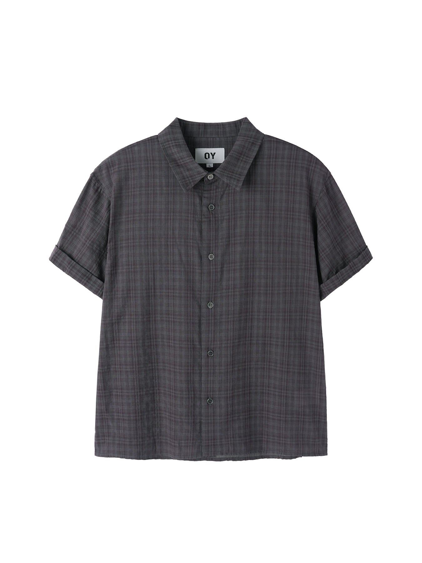 oy-ss-26-check-roll-up-crop-s-s-shirts-porpoise-grey-gray-s