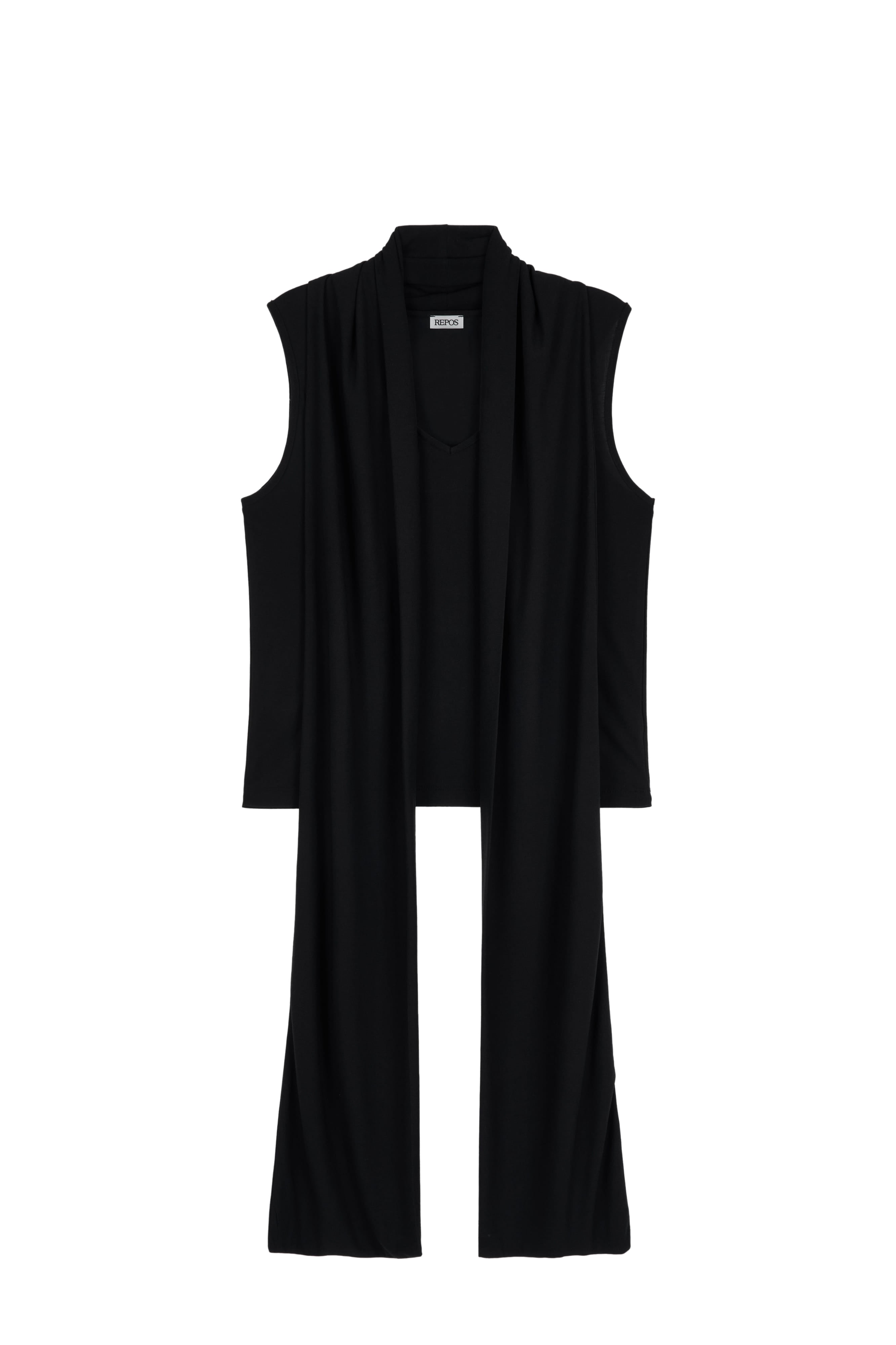 repos-fw-26-muffler-sleeveless-t-shirt-black-black-black-s