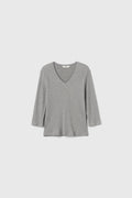 anedit-fw-26-i-rachel-lace-v-neck-midi-sleeve-melange-grey-melange-gray-s