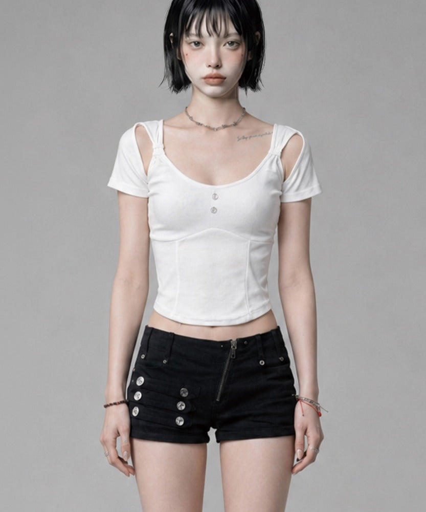 etre-au-sommet-ss-26-layered-buckle-line-top-white-white-s