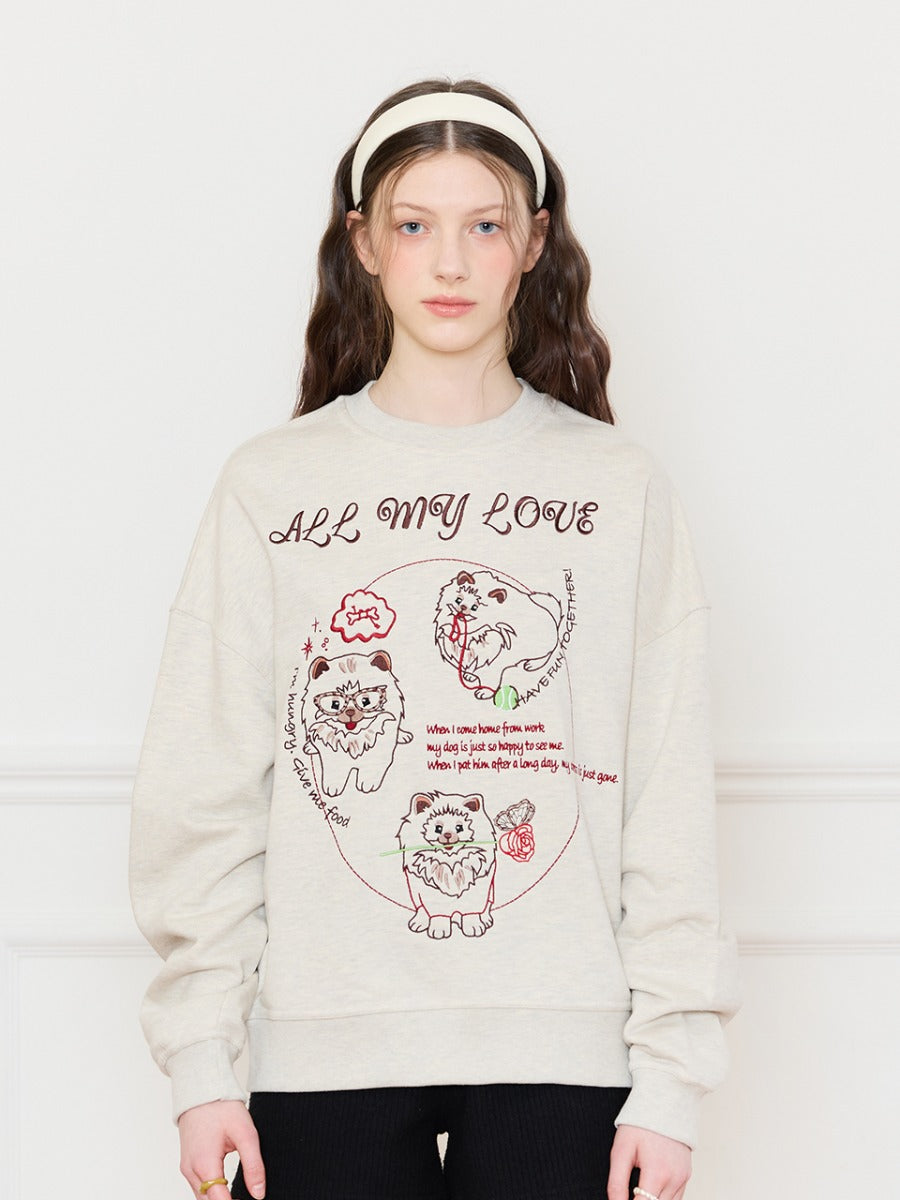 lartigent-ss-25-l16-pomeranian-sweatshirt(oatmeal)