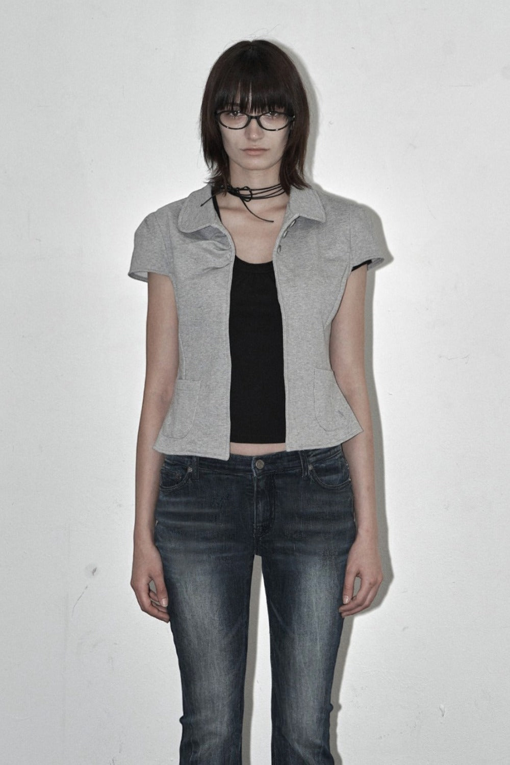 synerjyn-ss-26-pintuck-short-sleeve-jacket-melange-melange-s