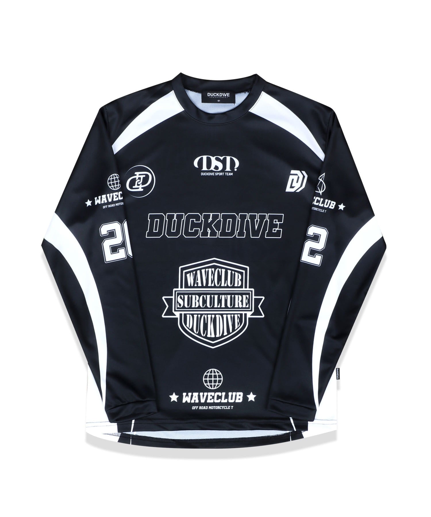 duckdive-ss-26-offroad-mesh-long-sleeve-black-s