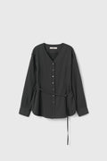 anedit-fw-26-i-v-neck-sculpted-belt-blouse-slate-charcoal-charcoal-s